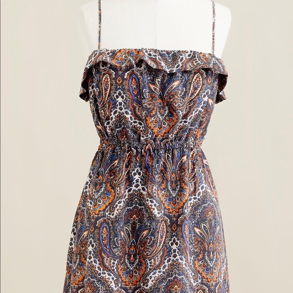 J. Crew Paisley Sundress